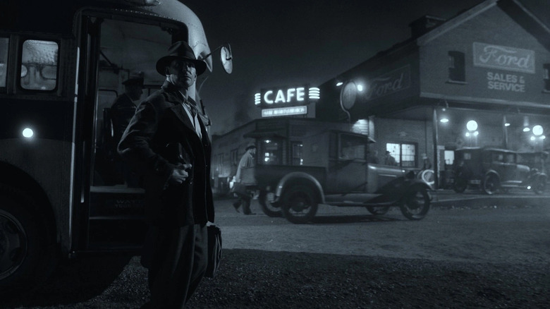 Bradley Cooper in Nightmare Alley Black and White