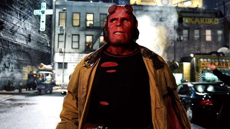 Ron Perlman in Hellboy 2