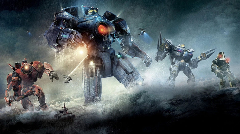 Pacific Rim four Jaegers