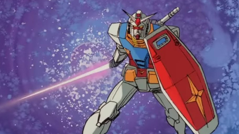 Still from Mobile Suit Gundam