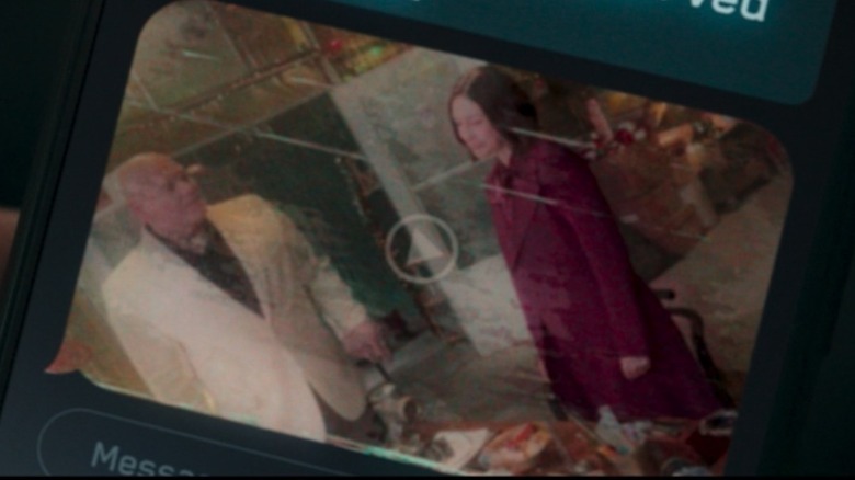Vera Farmiga and Vincent D'Onofrio in Hawkeye