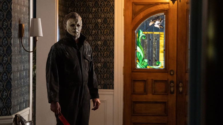 James Jude Courtney stars as Michael Myers in Halloween Ends (2022)