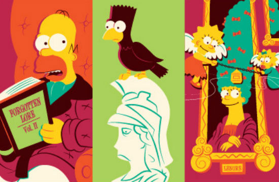 Dave Perillo - Simpsons Treehouse of Horror header