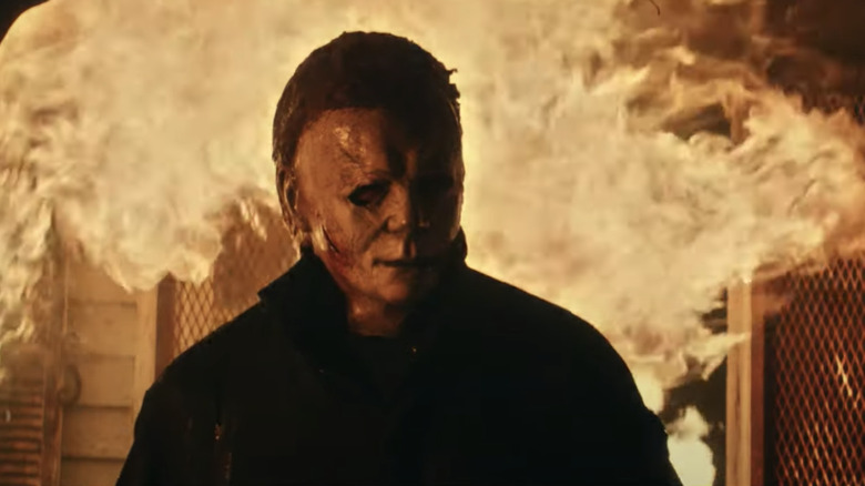 Michael Myers emerges 