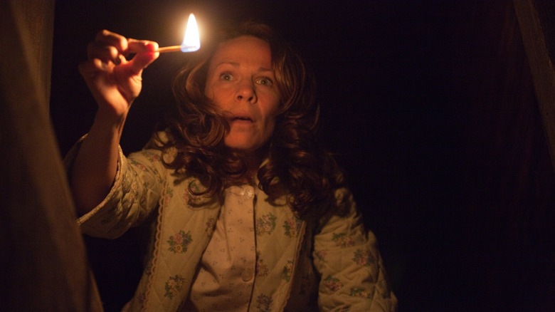 Lili Taylor in "The Conjuring"