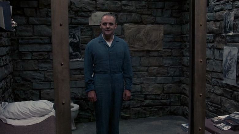 Anthony Hopkins as Hannibal Lecter in The Silence of the Lambs