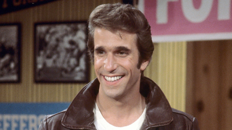 Henry Winkler as the Fonz Happy Days