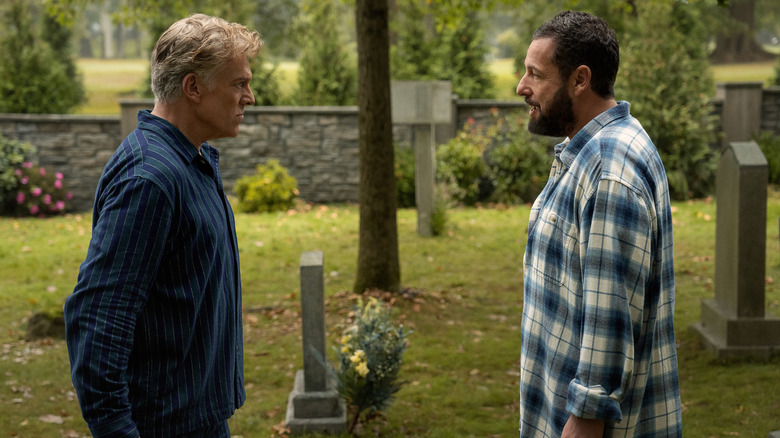 Shooter McGavin and Happy Gilmore face down one more time in Happy Gilmore 2