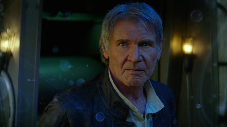 Harrison Ford in Star Wars: The Force Awakens