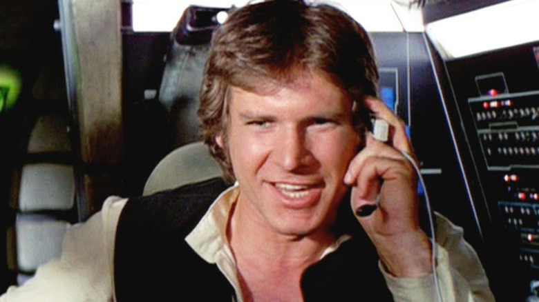 Harrison Ford as Han Solo in Star Wars: A New Hope