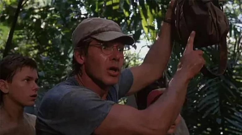 Harrison Ford and River Phoenix in The Mosquito Coast