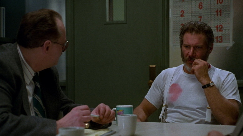 Harrison Ford The Fugitive interrogation scene