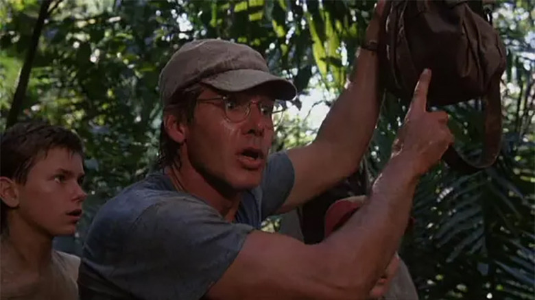 Harrison Ford and River Phoenix in Mosquito Coast