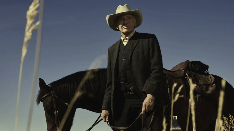 Harrison Ford in Yellowstone 1923