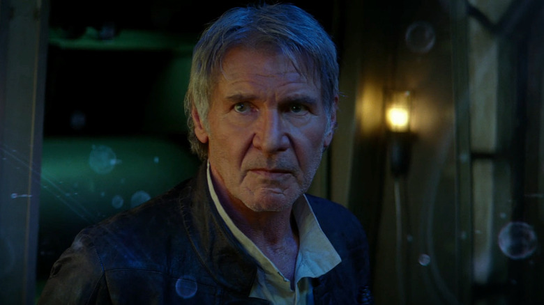 Harrison Ford in Force Awakens