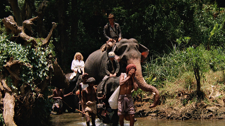 Elephants from Indiana Jones and the Temple of Doom
