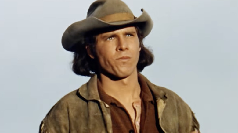 Willie Bill Bearden chewing on something in Journey to Shiloh