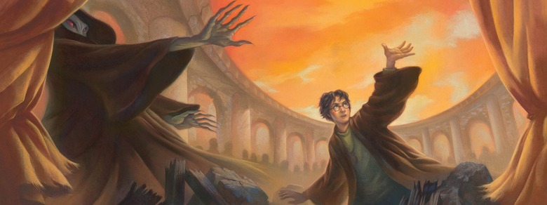 Harry Potter and the Deathly Hallows Cover Art