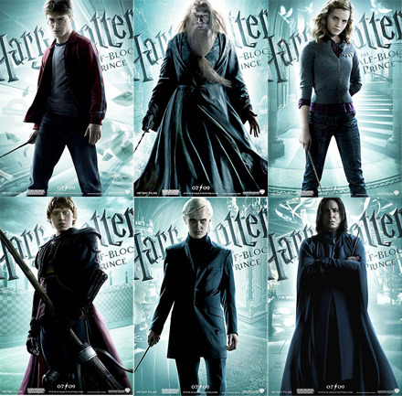 harry potter character posters