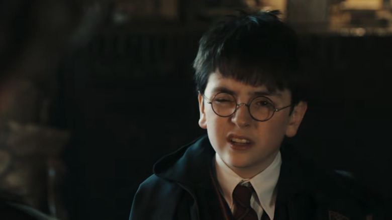 Harry Potter making a funny face in Harry Potter Season 1