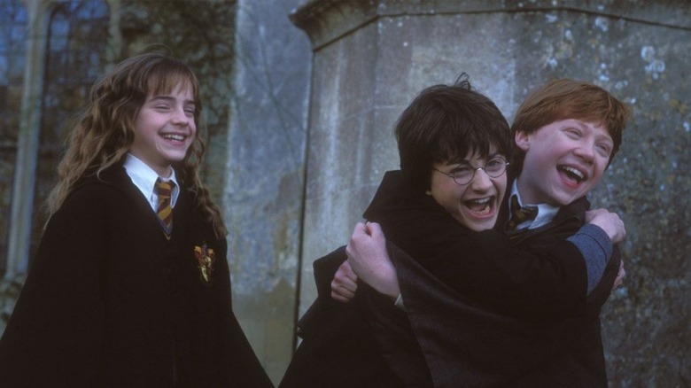 Hermione, Harry and Ron