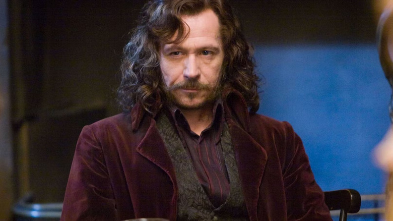Sirius sitting at 12 Grimmauld Place in Harry Potter and the Order of the Phoenix