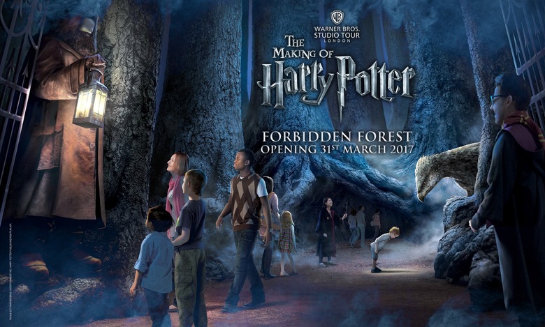 Harry Potter Studio Tour Forbidden Forest Expansion
