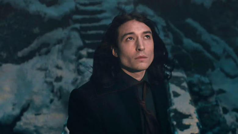 Aurelius looking up in Fantastic Beasts and the Secrets of Dumbledore