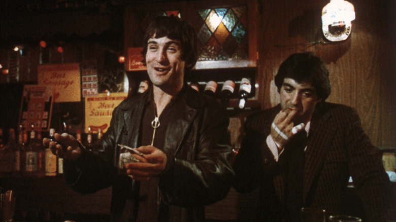 Robert De Niro and David Proval in Mean Streets