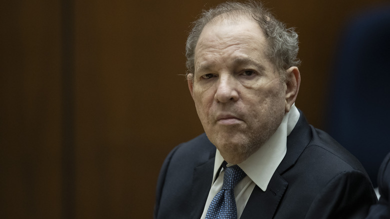 Harvey Weinstein at sentencing in 2022