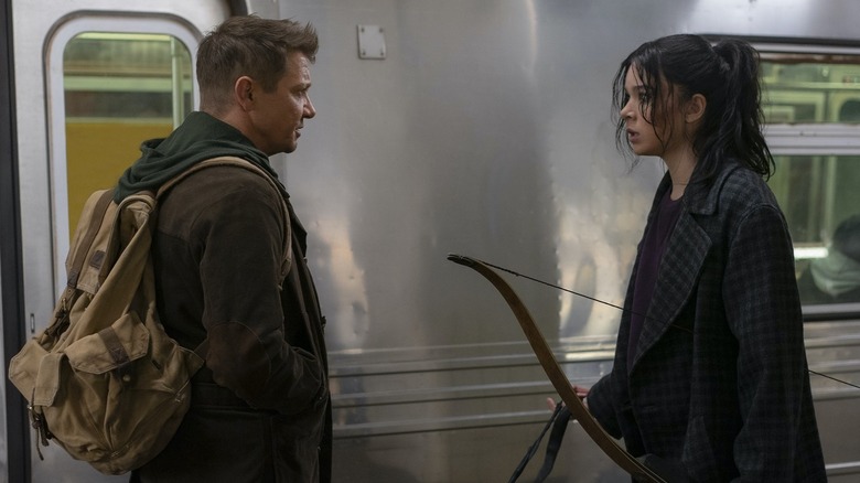 Jeremy Renner, Hailee Steinfeld, Hawkeye