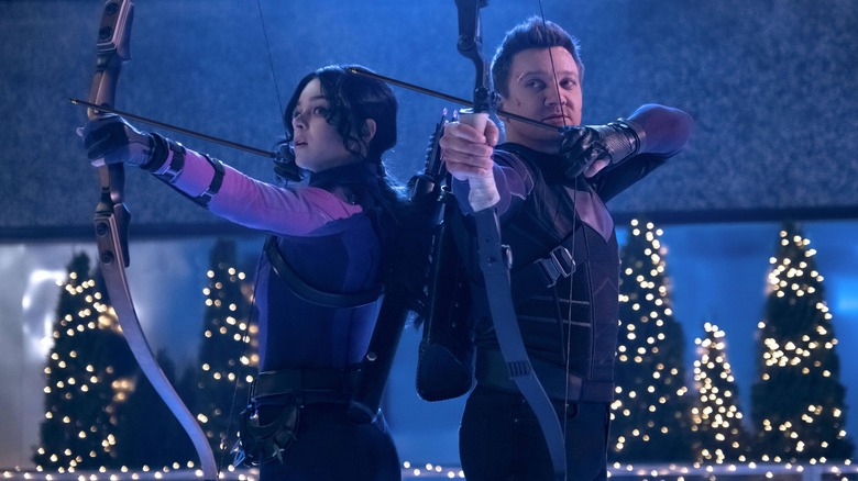 Jeremy Renner and Hailee Steinfeld