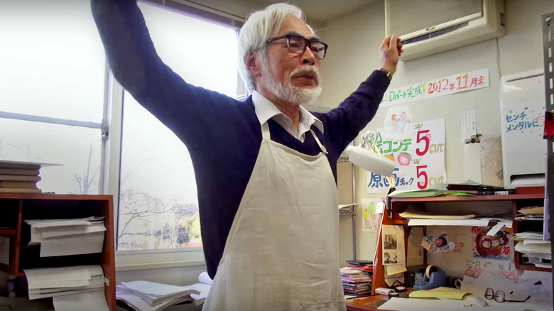 Hayao Miyazaki in The Kingdom of Dreams and Madness