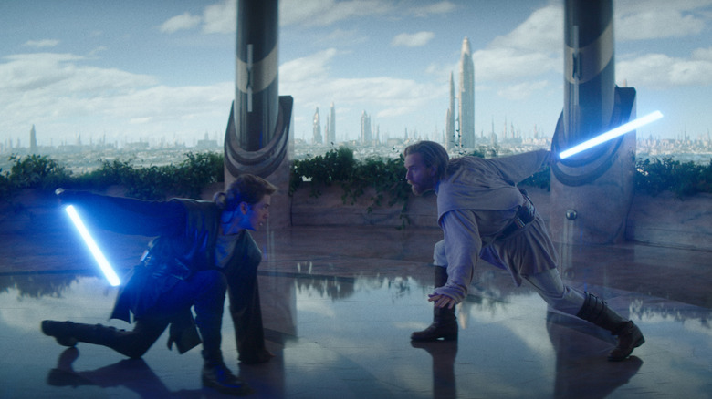 Hayden Christensen and Ewan McGregor