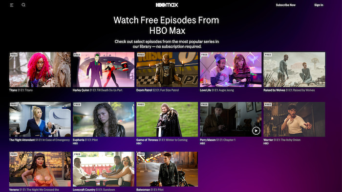 Watch hbo max online free online