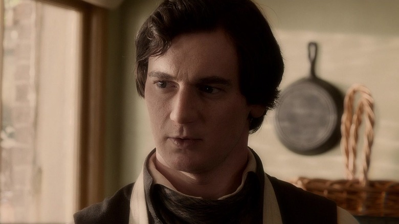 Benjamin Walker as Abraham Lincoln minding a shop in Abraham Lincoln: Vampire Hunter