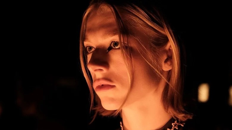 Jules by fire light