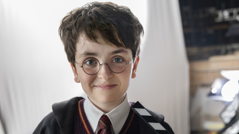 Dominic McLaughlin as Harry Potter in the Harry Potter TV show
