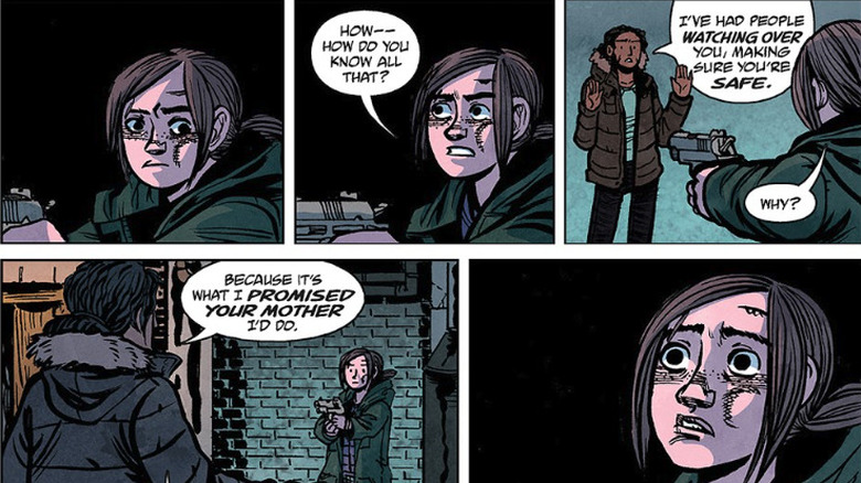 Ellie and Marlene in The Last of Us: American Dreams comic series