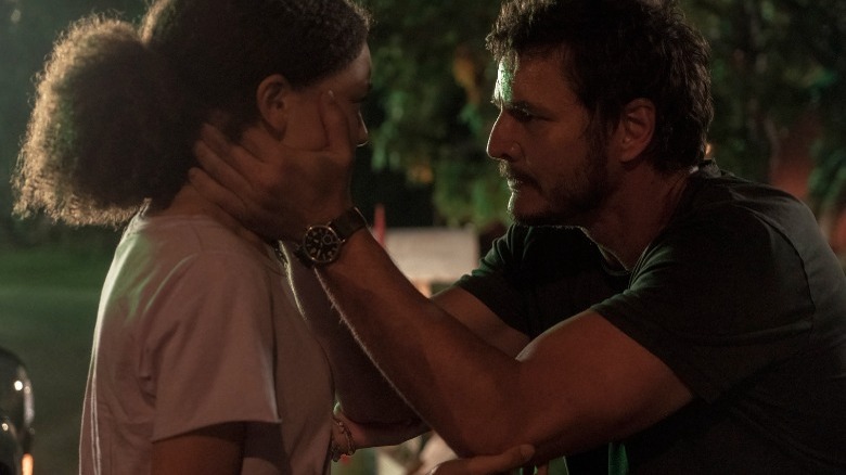 Joel and Sarah in The Last of Us