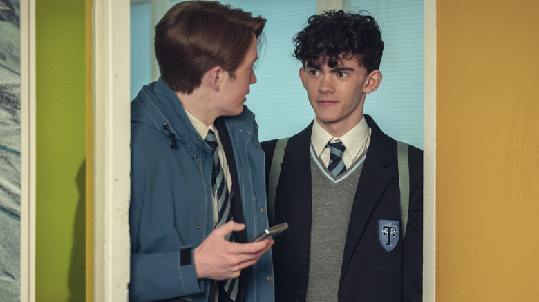 Joe Locke and Kit Connor in Heartstopper