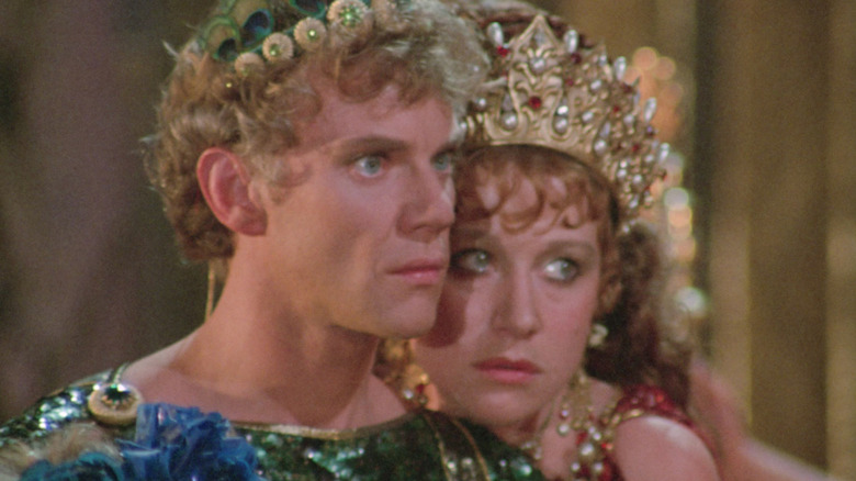 Caesonia and Caligula standing next to each other in Caligula