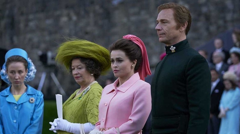 Helena Bonham Carter as Princess Margaret in The Crown