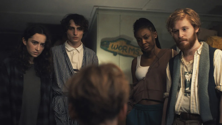 Claire, Chris, Shannon and Jason investigate the killings at camp in Hell of a Summer