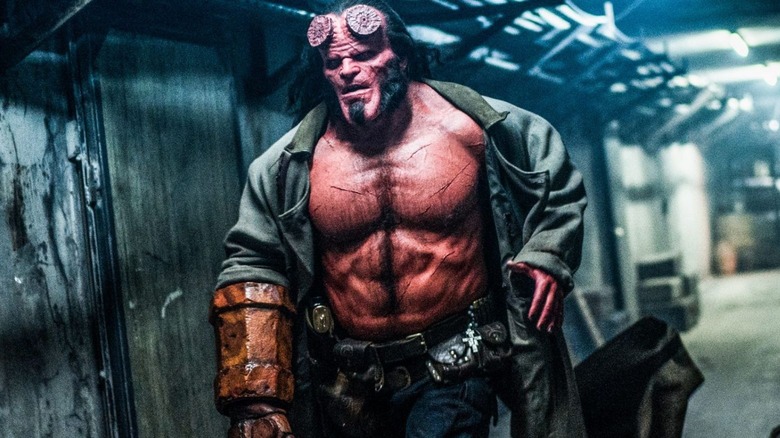 David Harbour as Hellboy