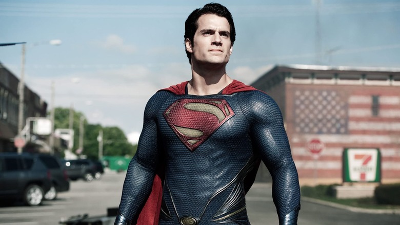 Henry Cavill as Superman in Man of Steel 