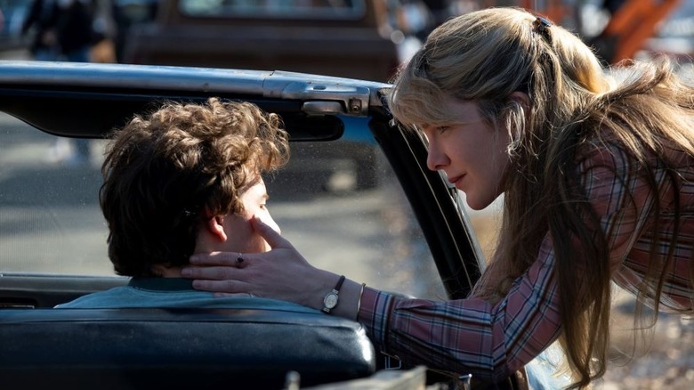 Tye Sheridan and Lily Rabe in The Tender Bar