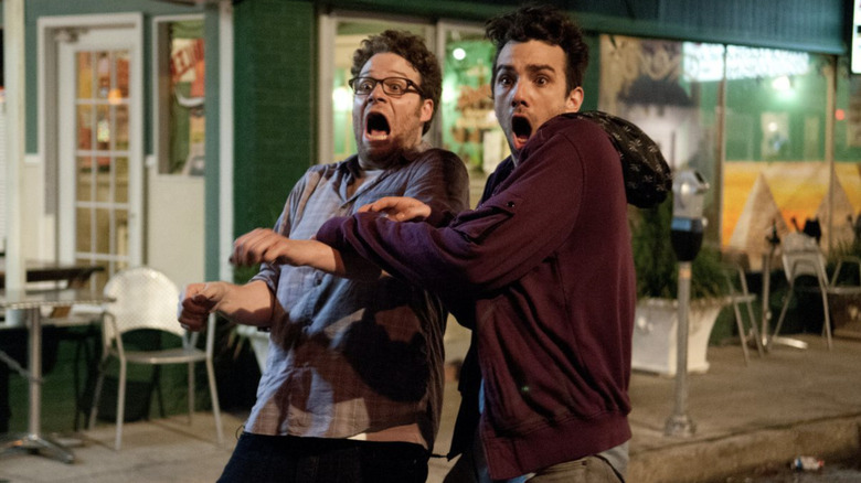 Seth Rogen and Jay Baruchel in This is the End