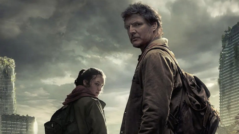 Bella Ramsey and Pedro Pascal in The Last of Us