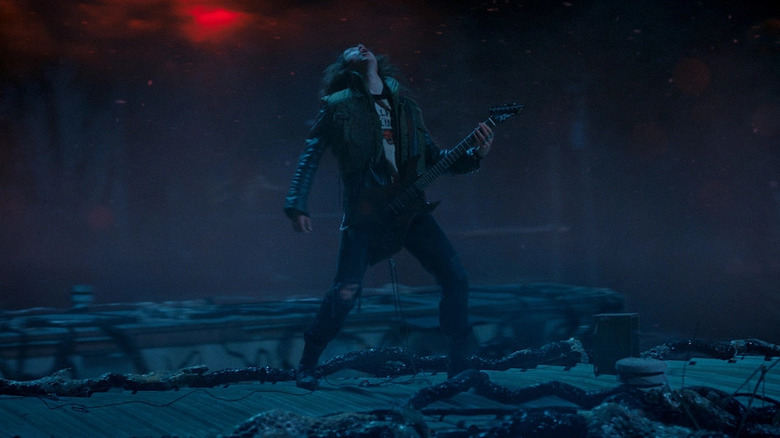 Eddie's guitar solo in Stranger Things